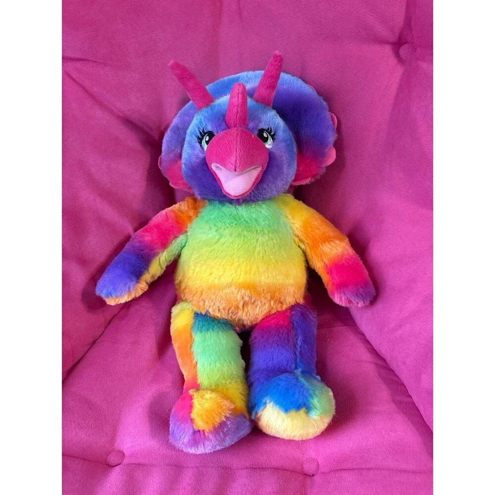Build A Bear Rainbow Dino dinosaur‎